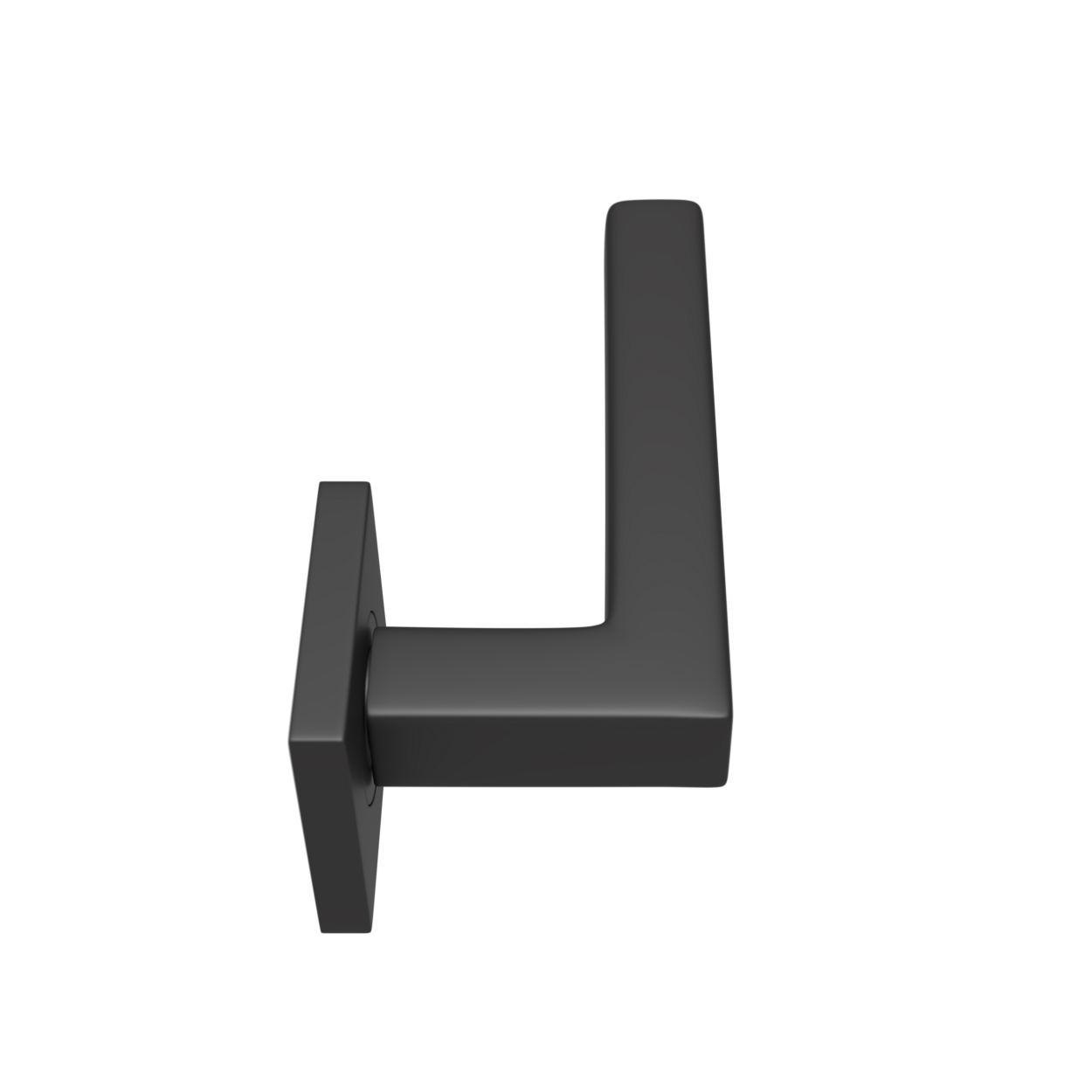 Sluitwerkpakketten met Deurkruk Squared 16 Regular Zwart